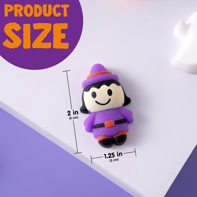 Halloween Mochi Squishy Toys, Halloween Toys for Halloween Party Favors, Halloween Sensory Stress Relief Toys Bulk, Trick or Treats Classroom Prizes Gifts Goodie Bag Fillers