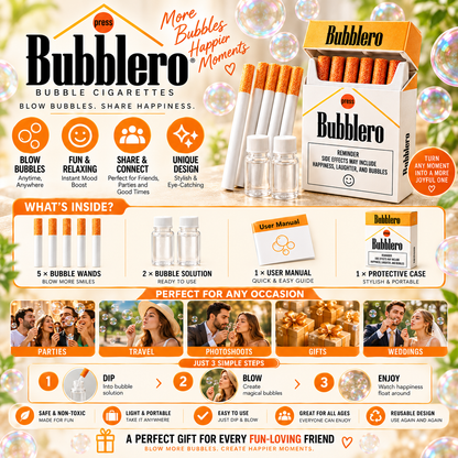 Realistic Fake Cigarette Bubble Blower